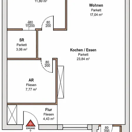 公寓 Design-apartments In Der Braunauer Altstadt *