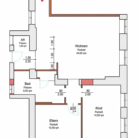 公寓 Design-apartments In Der Braunauer Altstadt 因河畔布劳瑙